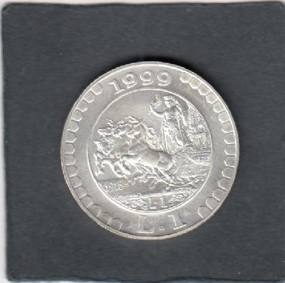 Beschrijving: 1 Lire HORSES